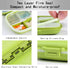 4 Pack Pill Organizer, Daily Pill Case with Label, 8 Compartment Travel Pill Box, Waterproof Portable Container