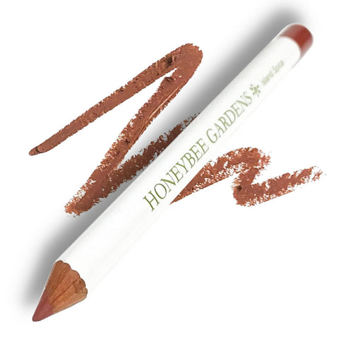 Honeybee Gardens Irresistible Lip Liner, Island Spice, Rosey Cinnamon Color, 0.04 oz