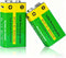 Svenirven 9V Battery,3600mAh 9V Rechargeable Batteries for Smoke Detector