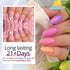 UR SUGAR No Wipe Base and Top Coat - 4 Pcs Glow in The Dark Matte Glossy Finish Gel Nail Polish Kit