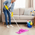 Xosjska 10 30" 20" Pcs Extra Large Microfiber Cleaning Cloth, x Washable Reusable Large Floor Cloth Rags Multicolor