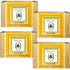 Olivia Care Premium Mandarin Bath & Body Bar Soap - Organic, Vegan, Natural Olive Oil for Sensitive Dry Skin (8 OZ, 4