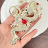 Large Metal Rhinestone Dragon Hair Claw Clips, Spring Festival Hair Accessories for Women Girls, Non-slip Hair Barrettes