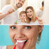 50 Pieces Braces Brush for Cleaner Interdental Brush Toothpick Dental Hygiene Flosser Tool (Red, White, Green, Light