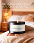 Set 4 Pack 26 oz 200 AOOVOO Crystal Energy Candles for Women - Soy Wax Candles for Home Scented, Hour Long Lasting