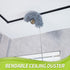 Duster with Extension Pole, 100" Long Feather Duster Kit with 2 Microfiber Heads, Cleaning Supplies for High Ceilings