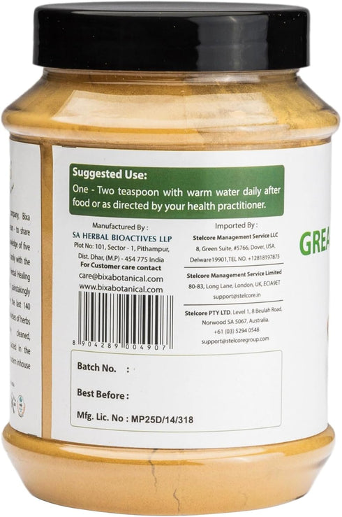 bixa BOTANICAL Greater Galangal Root Powder, Supports Healthy Stomach and Respiratory, Antioxidant, 1 Pound
