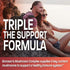 Triple Mushroom Complex - Maitake, Reishi, Shiitake - Full Spectrum Antioxidant & Immune Booster, 600 mg, 120 Count