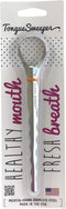 Model T Medical Grade Stainless Steel Tongue Cleaner with Ergonomic Handle, Reduces Bad Breath and Improves Taste