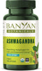 Banyan Botanicals 1000mg Ashwagandha Tablets, Organic Root, 90 Tablets, Non-GMO Vegan