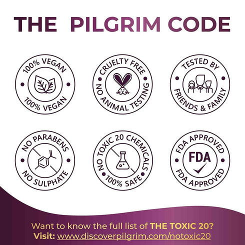 Pilgrim Red Vine Face Cream SPF 30, Anti Aging Facial Moisturizer Sunscreen, Infused with Vitamin C & Rosehip Oil, 1.76