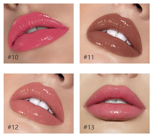 MAEPEOR Shimmer Glossy Lipgloss Set, 8PCS Non-Sticky Moisturizing Lip Gloss, Long-lasting High Shine & Shimmer Liquid