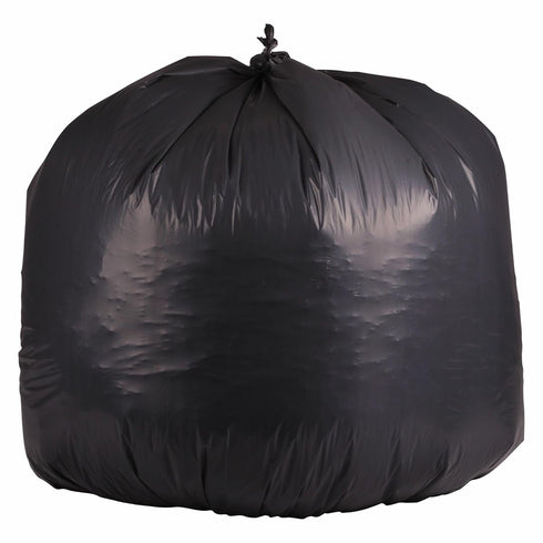 Boardwalk Low-Density Waste Can Liners, 30 gal, 0.95 mil, 30" x 36", Gray, 25 Bags/Roll, 4 Rolls/Carton