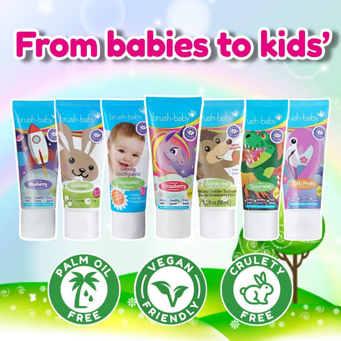 Unicorn Strawberry Flavored Toothpaste for Kids