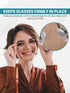 SPORTS WORLD VISION Premium Quality Glasses Nose Pads | Soft Silicone A-Shape Nose Pads, 11mm Push-in (25 Pairs)