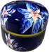 Topwon Powder Case with Puff, 3.15" BPA Free, Fluffy Plush Container, Baby Women's Body Loose Dusting Powder Box, Blue
