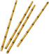 Talking Tables Tropical Fiesta Bamboo Paper Straws, Pack of 30, Biodegradable Eco-Friendly