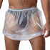 Rswnyirn Unisex Adult Pull On Diaper Cover Underwear Easy To Clean Plastic Briefs