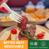 100% Compostable Forks, 7" Heavy Duty Cutlery, 150pcs BPI Certified Eco-Friendly Biodegradable Utensils, Ivory White