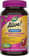 Natures Way Alive! Zero Sugar Women's Gummy Multivitamins, Energy Metabolism*, Hair, Skin,