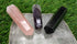 Amazing Gemstone Set of 3 Crystal Towers - Amethyst, Rose Quartz, Black Tourmaline for Reiki Healing (2 Inch to 3 Inch)