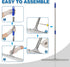 MHM's AquaSlide PushPro - 28-Inch Wide Heavy Duty Floor Squeegee for Industrial Cleaning