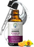 Vitamin D Liquid Drops for Adults: Vegan D3 10000 IU for Immune Support & Bone Strength, 30ml, 30 Servings