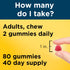 Gummies Omega-3, Gummy 80 Gummy 40 Nature Made Mens Multivitamin with Mens Multivitamins for Daily Nutritional Support