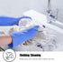 IUCGE 3 6 Rubber cleaning gloves or Pairs for Household,Reuseable dishwashing gloves for Kitchen.