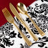 Dynasty Collection Gold Plastic Spoons - 20 Count - Stunning Design for Weddings, Birthdays & Special Occasions