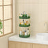 Rotating Makeup Organizer for Vanity 3 Tier, Large Capacity Cosmetics Clear Skincare Organizer with Makeup Brush Holder