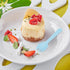 100 Pcs Mini Disposable Plastic Cake Fork, Fork and Spoon Two In One Tableware for Cakes, Desserts, Ice Cream