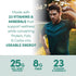 Designer Wellness Whey Protein Meal Replacement Powder, Organic Superfood Complex, Gluten-Free, Vanilla Bean, 1.72 Pound