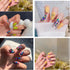 Square Glitter Nail Art Sequins, 12 Colors Rectangle Flakes for Women Girls Manicure Charms and DIY Nail Tips