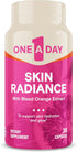 One A Day Skin Radiance, 30 Capsules for Skin Hydration & Glow with Blood Orange Extract & Collagen