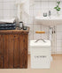 Xbopetda Laundry Powder Bin, Washing Powder Storage Tin with Scoop, Airtight Lid & Handles, Laundry Detergent Powder