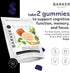 Gummies 60 Count Barker Wellness Mushroom Adaptogen for Memory & Focus, Brain Health Supplement with Lion's Mane