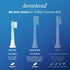 Kids Mini Toothbrush Heads Compatible with Philips Sonicare, Replacement Heads for Ages 3 to 6, Turquoise - HX6038-8