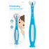 Frida Baby Triple-Angle Toothhugger Training Toddler Toothbrush, Cleans All Sides at Once, for 2 Years and Up, Blue