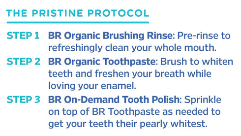 Essential Oxygen Pristine Protocol - A 3-Step System for Your Best Smile Ever, 3 Count Combo Pack