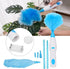 180 Bendable Electric Duster for Home Cleaning, Battery Operated Tool for Window Blinds & Furniture