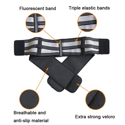 Paskyee Sciatica Belt, Sacroiliac Hip Band for Sciatic and Lower Back Pain Relief