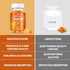 Turmeric Gummies for Adults, Extract 8:1 2000mg, Black Pepper and Ginger Supplements for Joint Support