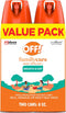 OFF! Family Care Insect & Mosquito Repellent, Bug Spray with 15% DEET, Protects Against Mosquitoes, 4 Oz, 2 Count