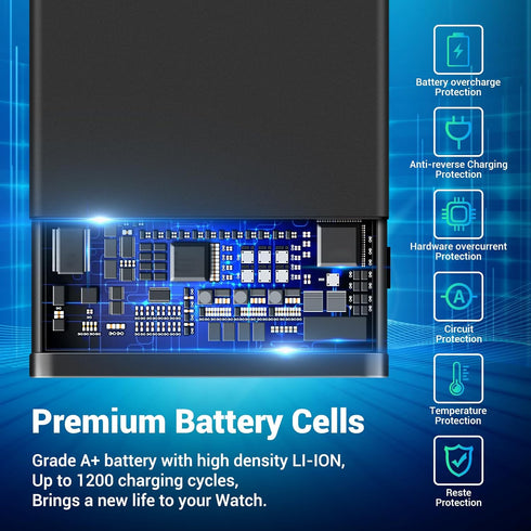 PFHL 295-7600 295-76/295-7600 A930 A980 B020 B023 A930 A980 MT516 MT516F Battery, Compatible with Citizen Eco-Drive