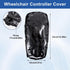 JDVBDNK Power Wheelchair Joystick Protector Cover, Elderly Disabled Wheelchair Armrest Covers, Waterproof & Durable PVC