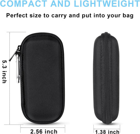 Travel Mini Case for Blood Glucose Monitor, Protective Hard Shell Carrying Organizer for Diabetes Care Accessories