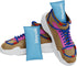 Litepak Shoe Deodorizer and Odor Eliminator: Activated Charcoal Absorber for Shoes, Gym Bags, Natural Bamboo Freshener