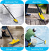 Deck Brush with Long Handle, Scrub Brush for Shower, 50'' Outdoor Floor Scrubber Broom for Cleaning