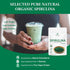 Spirulina Powder Organic: Superfood Powder for Immune Support, Natural Antioxidants & Vitamins, 1 Pound